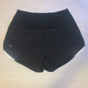 Black Short Lululemon Running Shorts